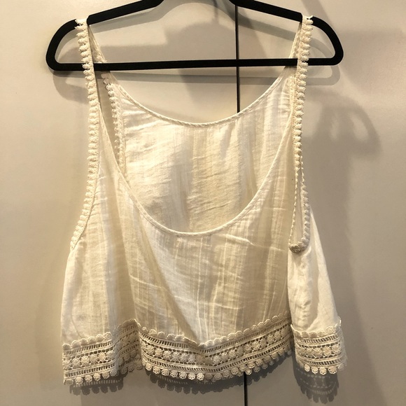 Azure Skies Linen Tank Top - Picture 2 of 4